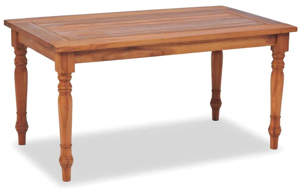 4 pcs conjunto lounge jardim c/ almofadões madeira teca maciça