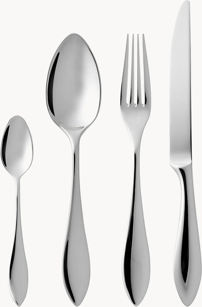 Conjunto de talheres em aço inoxidável Indra, 4 pessoas, conjunto de 16