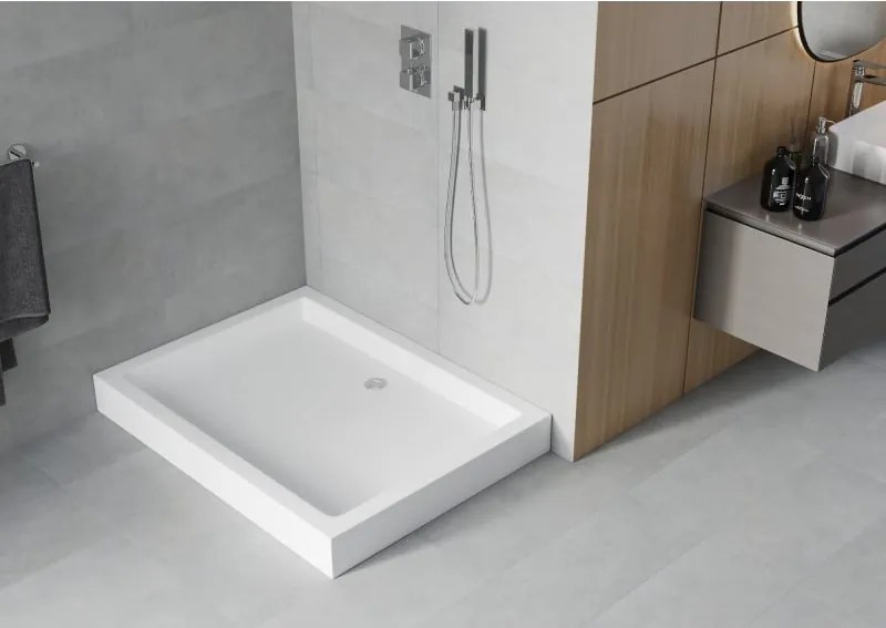 Mexen Rio base de duche retangular 100 x 80 cm, branco - 45108010