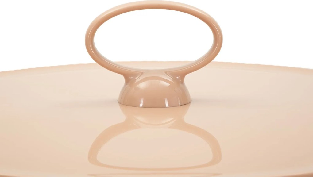MESA DE APOIO IRIS Ø 44X43 CM ROSA