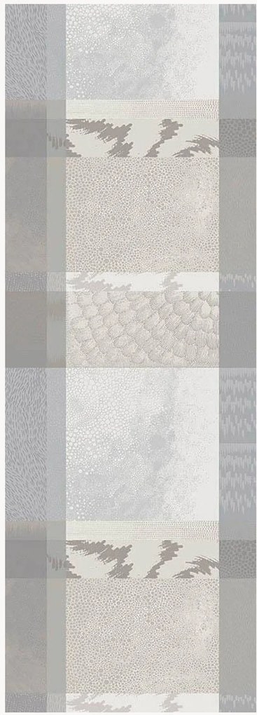 Caminho de mesa jacquard Mille Matieres Vapeur