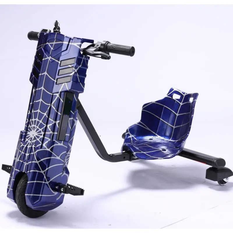 Triciclo elétrico para crianças Drift 36v Azul