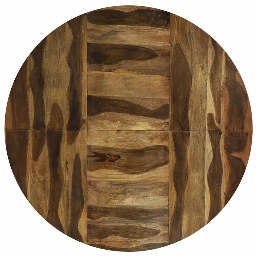 Mesa de Jantar Redonda Ø160x76 cm Madeira de Acácia Sólida
