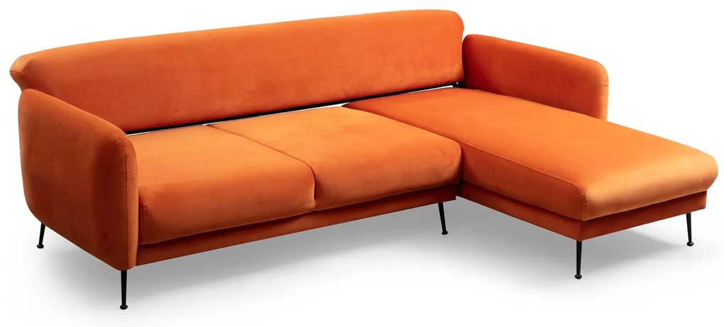 Sofá-Cama de Canto Sevilla – Laranja – 270 x 170 cm