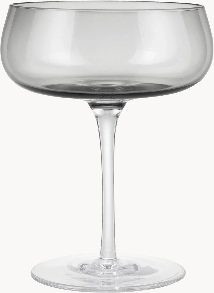 Taça de champanhe artesanal Belo, conjunto de 2