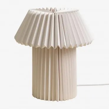 Luminária De Mesa De Papel Lesina Kids Branco - Sklum