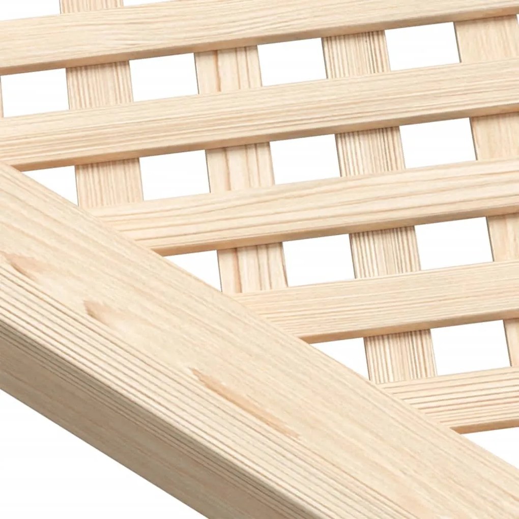 Portas de armário design treliça 2 pcs 49,5x99 cm pinho maciço