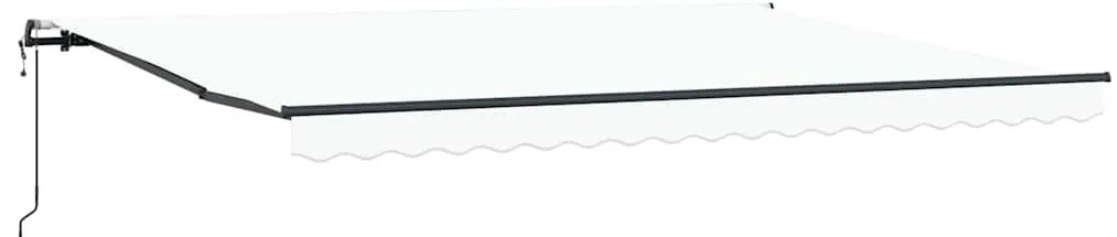Toldo Retrátil Automático Branco 450 x 350 cm