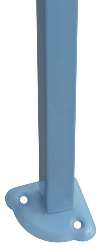 Tenda para festas dobrável c\ 3 paredes laterais 291x413x315 cm branco