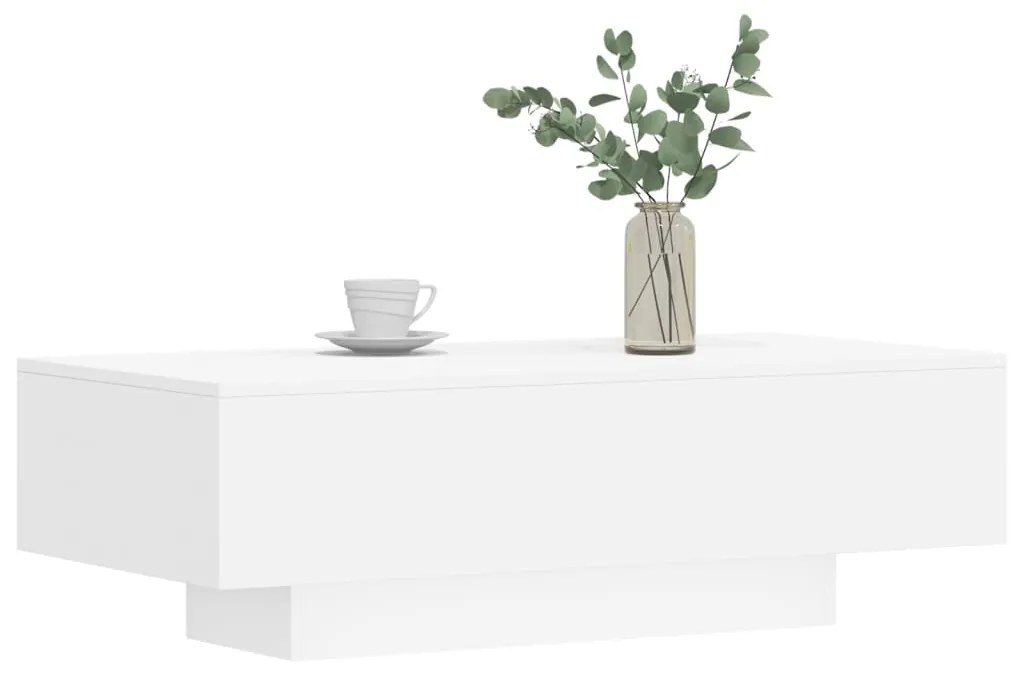 Mesa de Centro Inska de 100 cm - Branco - Design Moderno