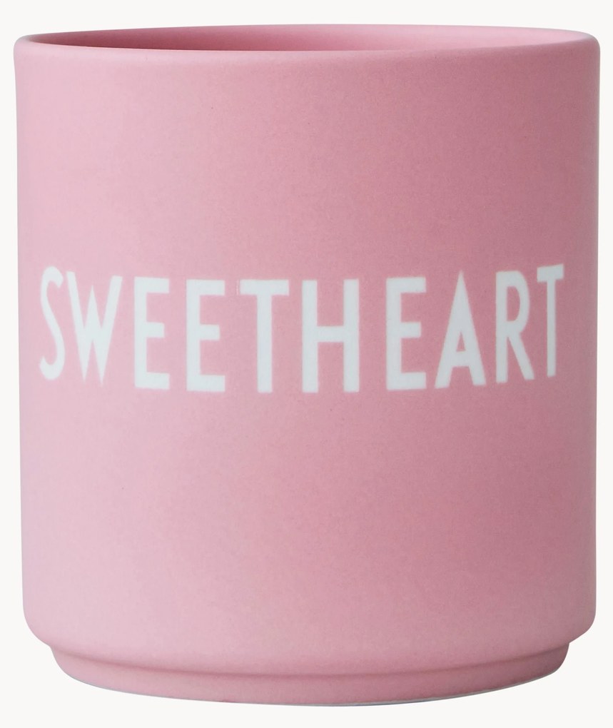 Caneca de design Favourite com inscrição Sweetheart