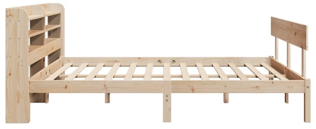 Cama sem colchão 120x190 cm madeira de pinho maciça