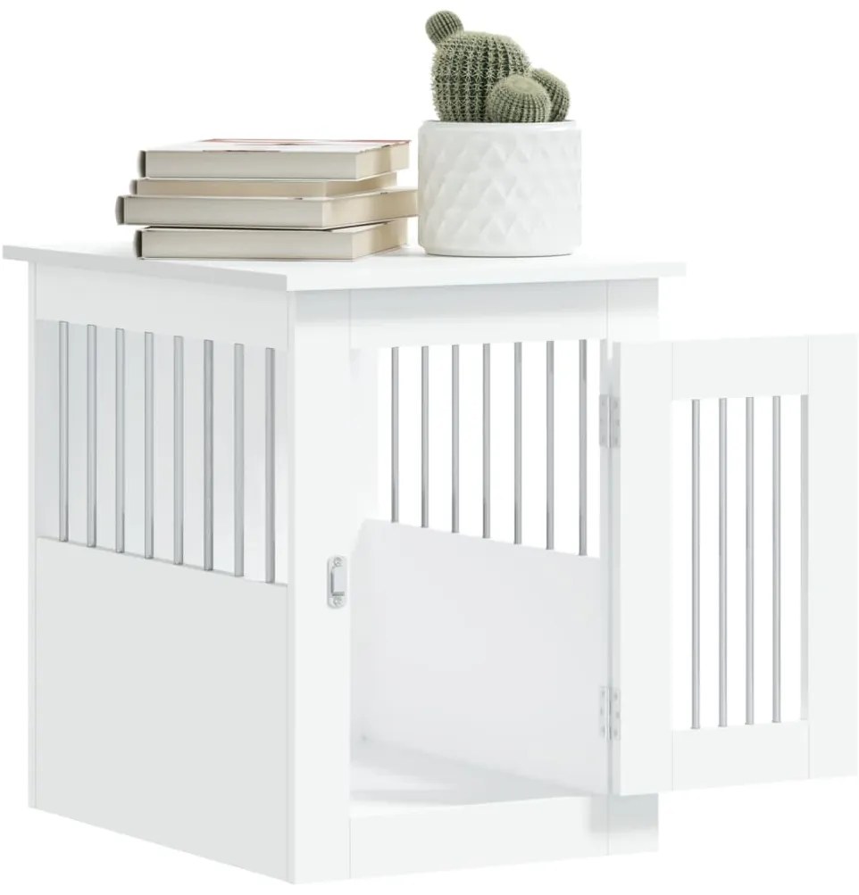 Móvel casota para cão 45x62x59 cm derivados de madeira branco