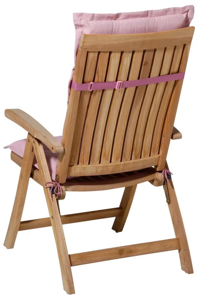 Madison Almofadão cadeira encosto alto Panama 123x50 cm rosa suave