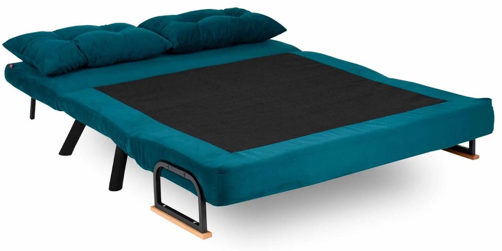 Conjunto de Mobiliário de Sala de Estar Planet – Nogueira e Branco – E