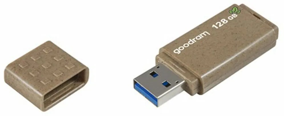 Memória USB GoodRam UME3 Eco Friendly Castanho 128 GB