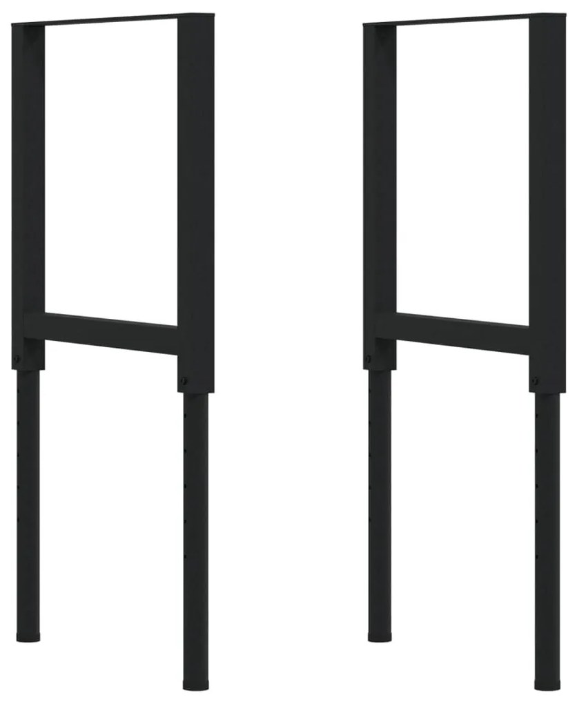 Bancada retangular 100x60x(71,5-98) cm madeira de faia maciça