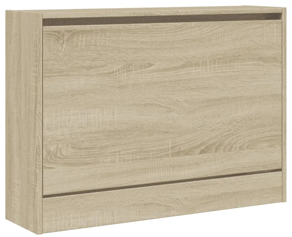 Sapateira 80x21x57 cm derivados de madeira carvalho sonoma
