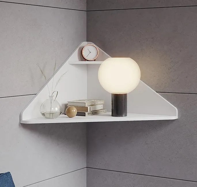 Secretária de Parede Cascais – 93x63,7x45 cm – Branco Mate – Design Su
