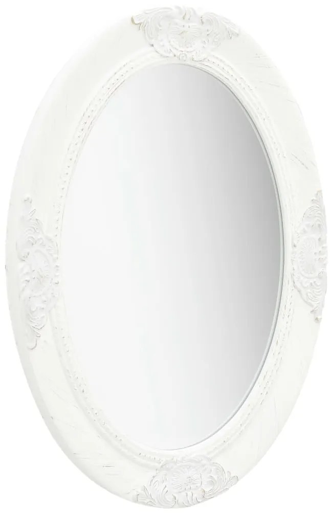 Espelho de parede estilo barroco 50x70 cm branco