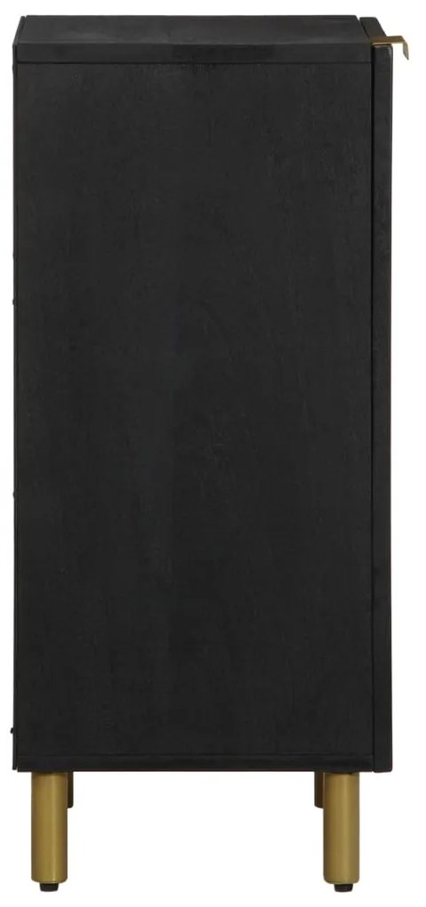 Aparador 40x33x75 cm derivados de madeira preto