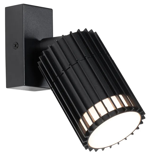 Projetores de teto exterior design preto IP44 - Boris