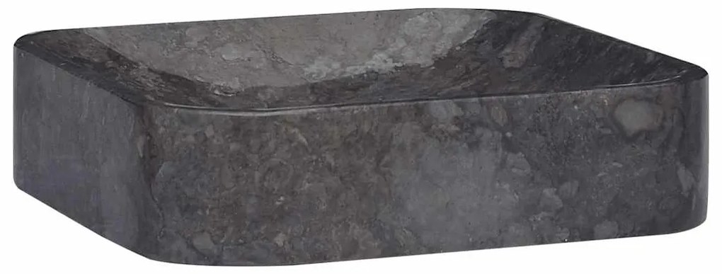 Lavatório 40x40x10 cm mármore preto