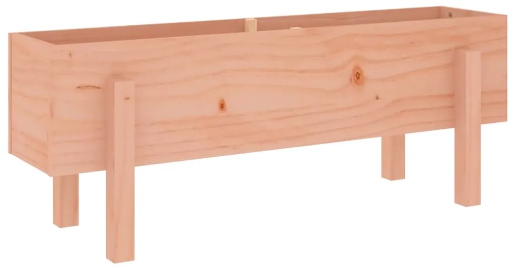 Canteiro elevado de jardim 101x30x38 cm madeira douglas maciça