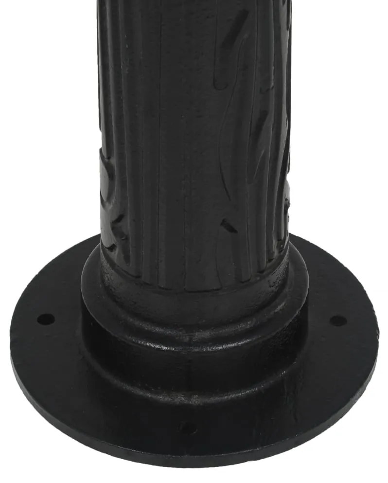 Suporte para bomba de água manual de jardim em ferro fundido