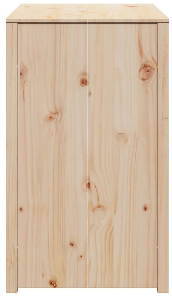 Armário de Cozinha ao Ar Livre 106x55x92 cm de Madeira Maciça de Pinho