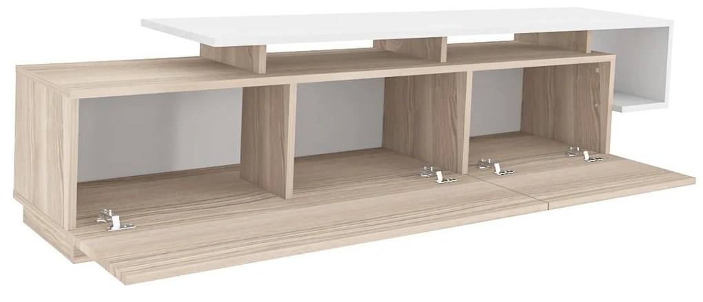 Móvel TV Pia – Cordoba White – 180x46,4x38,9 cm