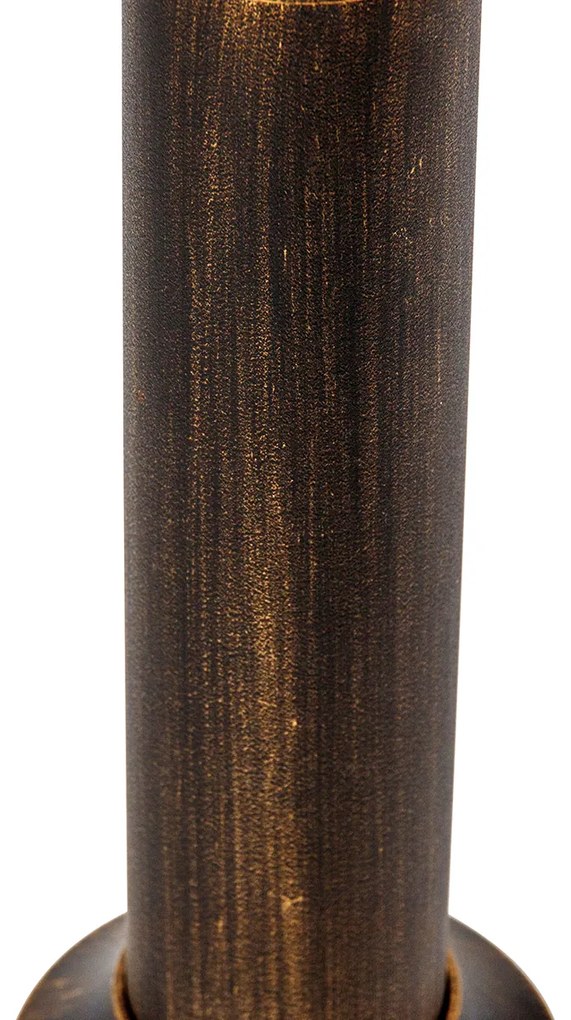 Candeeiro de pé vintage para exterior dourado antigo IP54 50 cm - Kiki Moderno