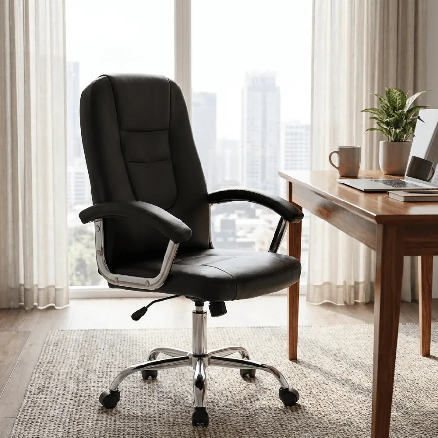 Cadeira de Escritório Reedville Preta