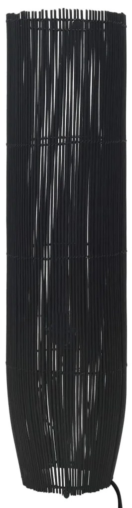 vidaXL Candeeiro de pé 72 cm E27 salgueiro preto