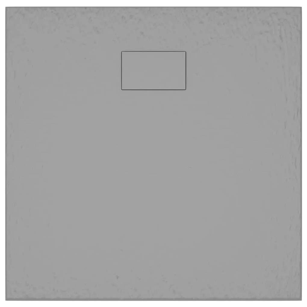 Base de Chuveiro SMC - Cinzento - 90x80 cm