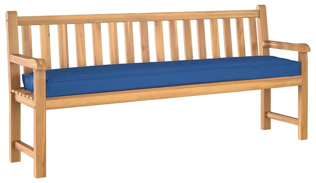 Capa de Palete para Banco Azul Royal 200x40x8 cm Tecido Oxford
