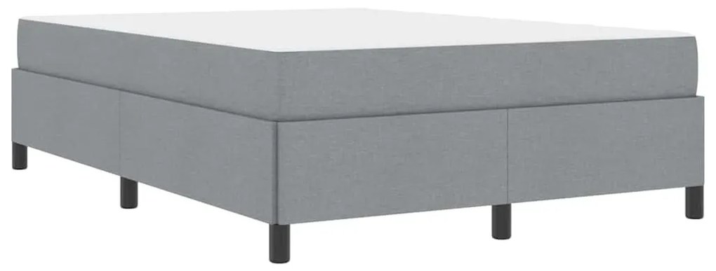 Cama Box Cinza claro, Preto 140 x 200 cm