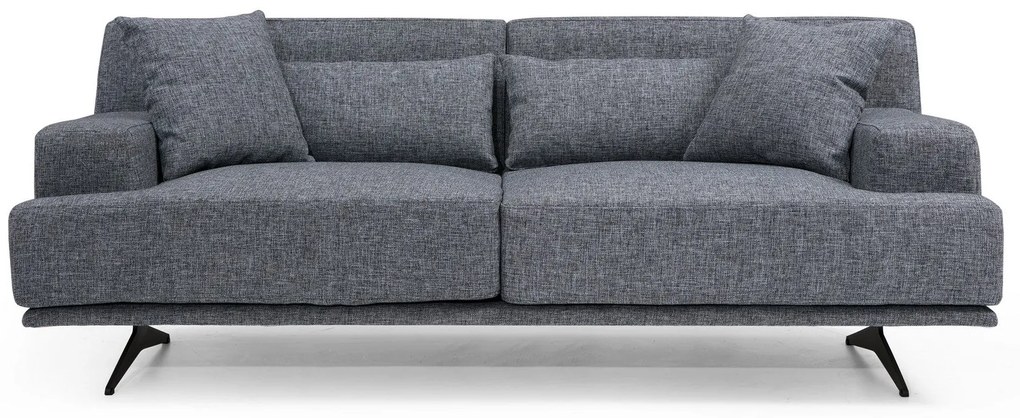 Sofá de 2 Lugares Bentley – Cinzento – 200 cm x 110 cm x 80 cm