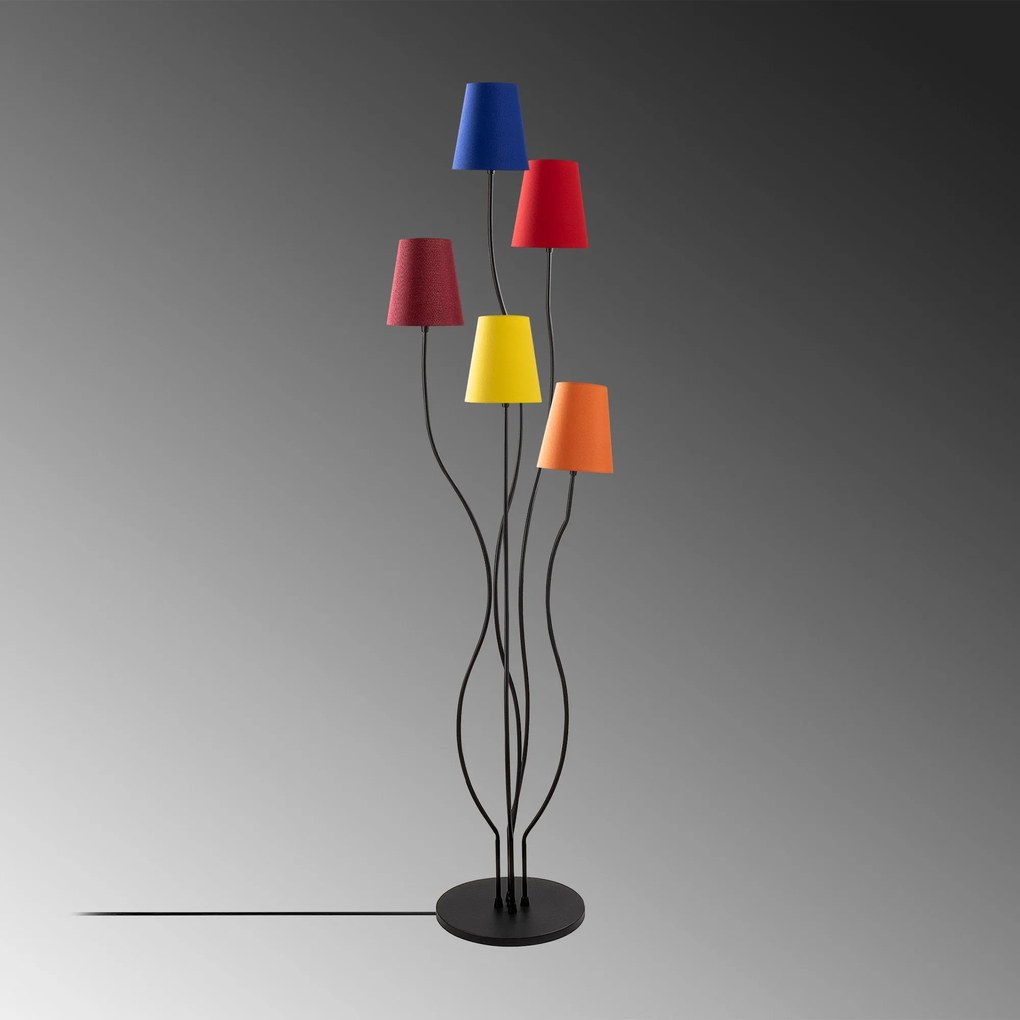 Candeeiro de Pé Bonibon – Multicolor – 44 x 44 x 160 cm