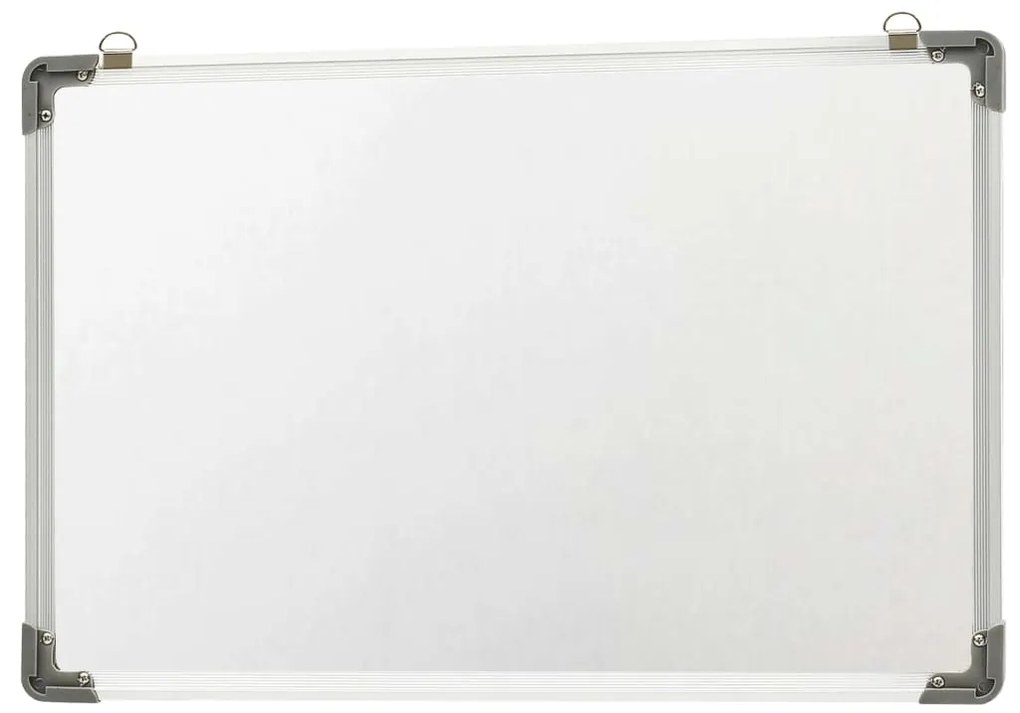 Quadro de escrita magnético 60x40 cm aço branco