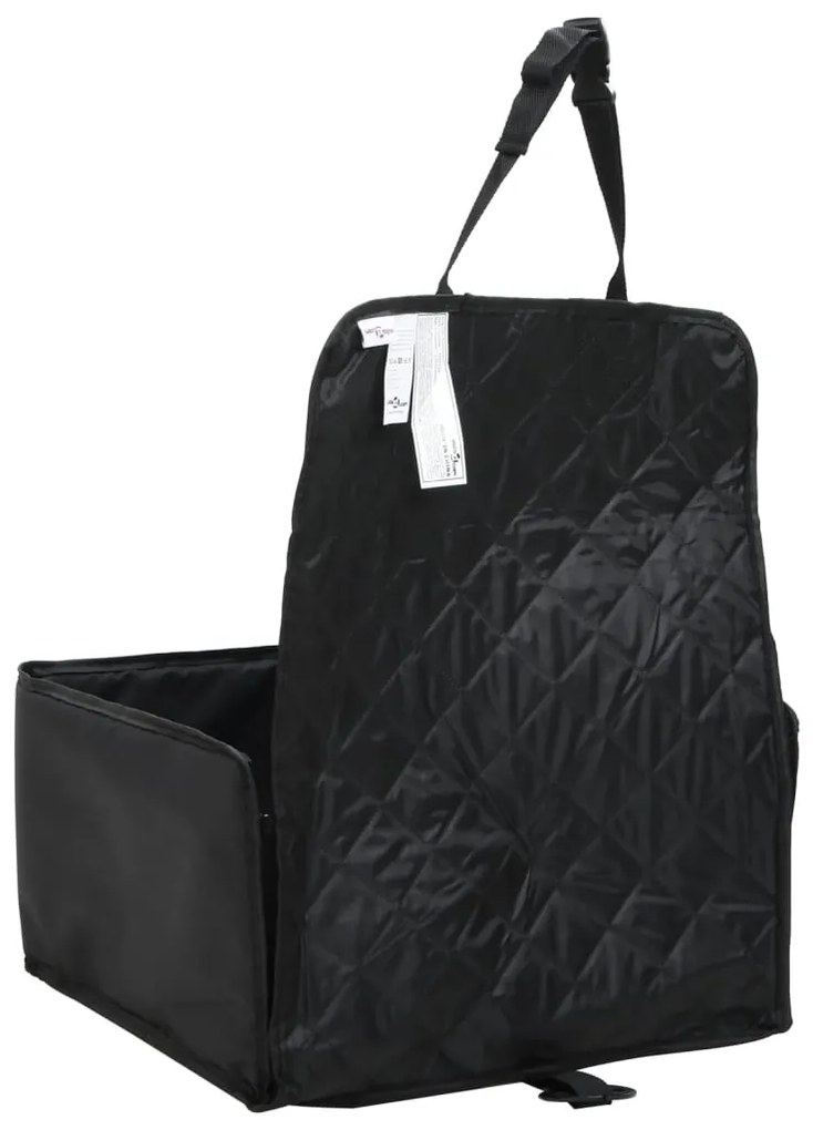 Assento de carro para cão 45x45x25/55 cm preto