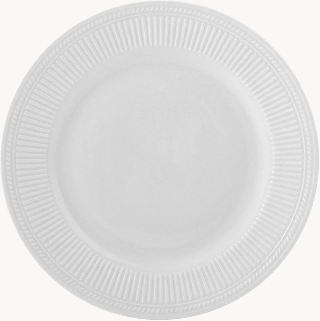 Pratos de jantar em porcelana Dorique, conjunto de 6