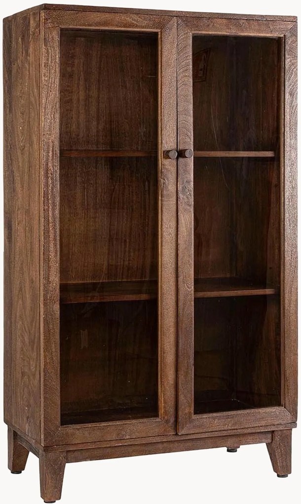 Vitrine em madeira de manga Remington