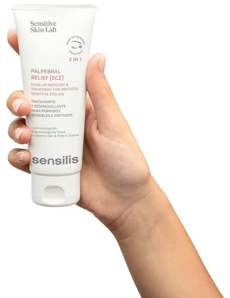 Desmaquilhante de Olhos Sensilis Palpebral Relief 2 em 1 Tratamento 100 ml