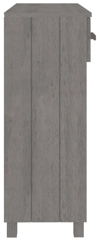 Mesa consola HAMAR 90x35x90 cm pinho maciço cinza-claro