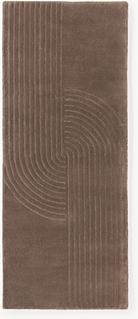 Passadeira de lã artesanal Mason