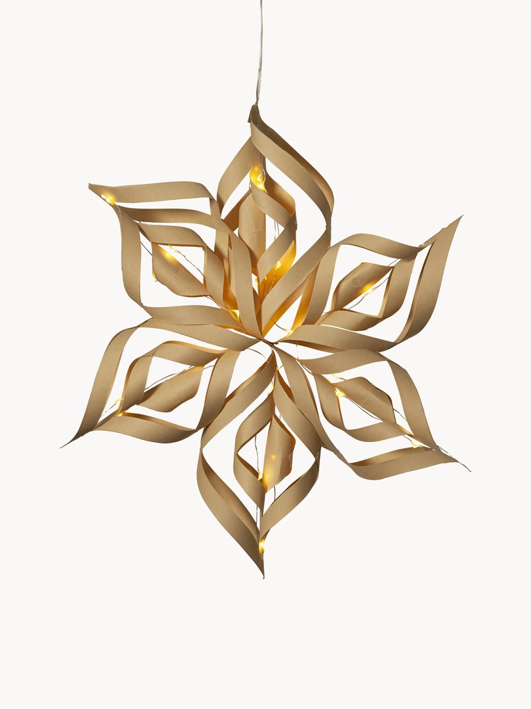 Estrela LED de Natal com temporizador Bella