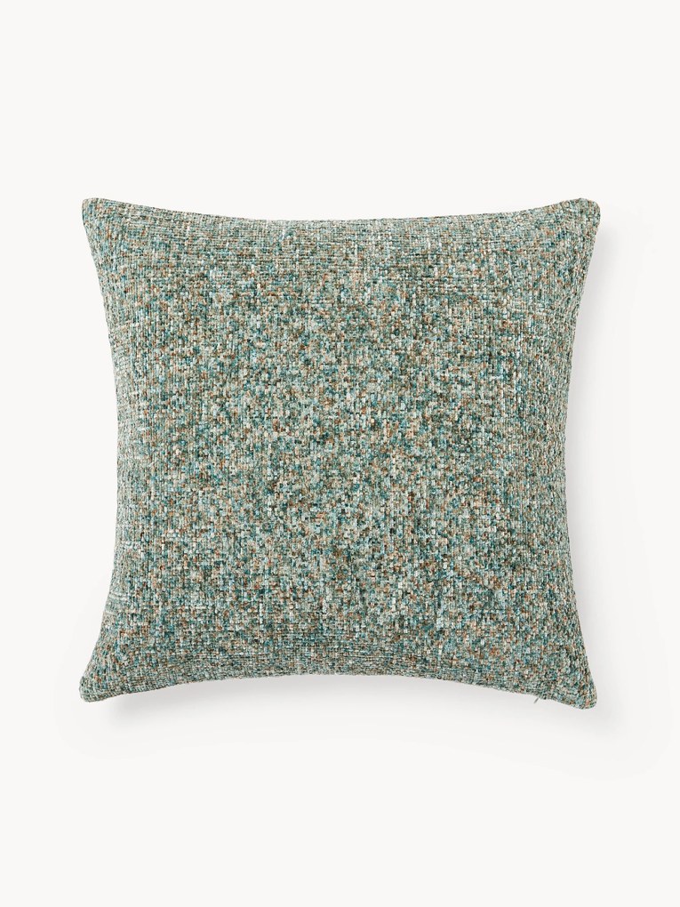 Capa de almofada em chenille com padrão pixelado Hanka