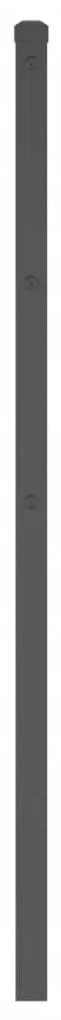 Cabeceira de cama 200 cm metal preto