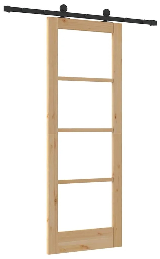 Porta Deslizante vidaXL com Conjunto de Ferragens 'ORKDAL'73.5x198.5 c